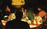 Felix Vallotton Dinner china oil painting reproduction